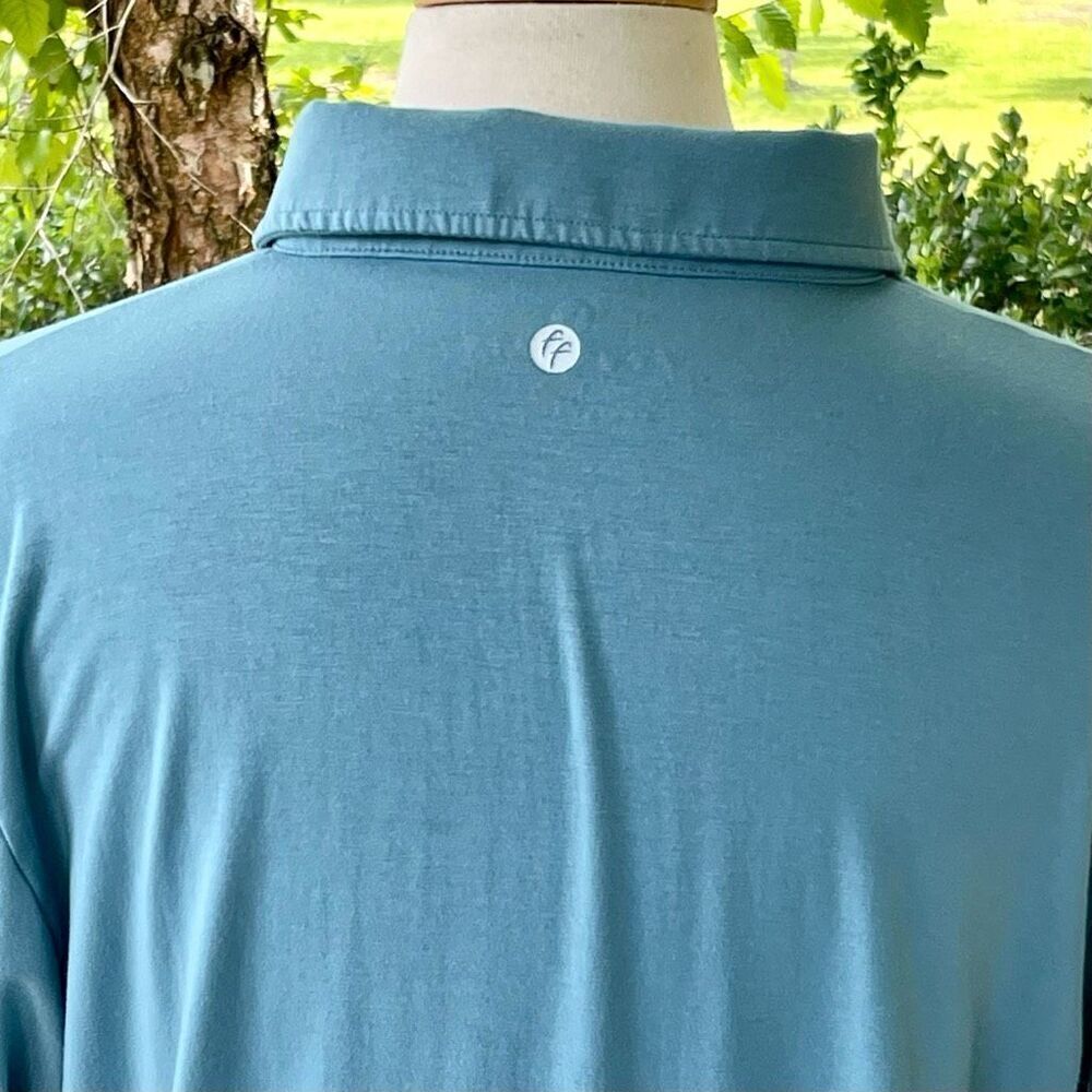 Free Fly Bamboo Blend Polo Shirt. Size Large. - Picture 4 of 8